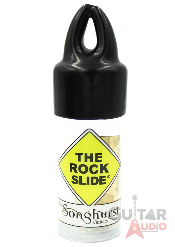 The Rock Slide, Polished Brass Guitar Slide, Small