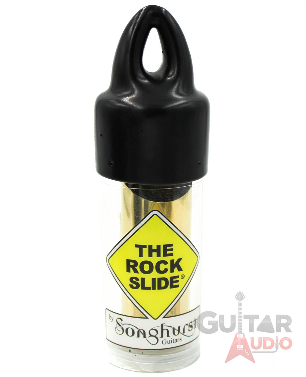 The Rock Slide, Polished Brass Guitar Slide, X-Large