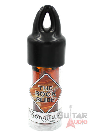 The Rock Slide, Custom Guitar Slide, Amber, Medium