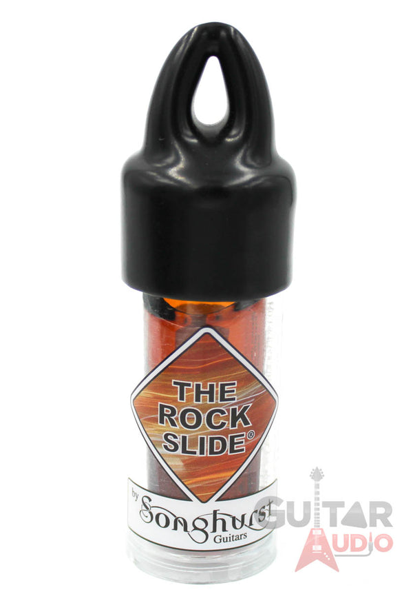 The Rock Slide, Custom Guitar Slide, Amber, Medium