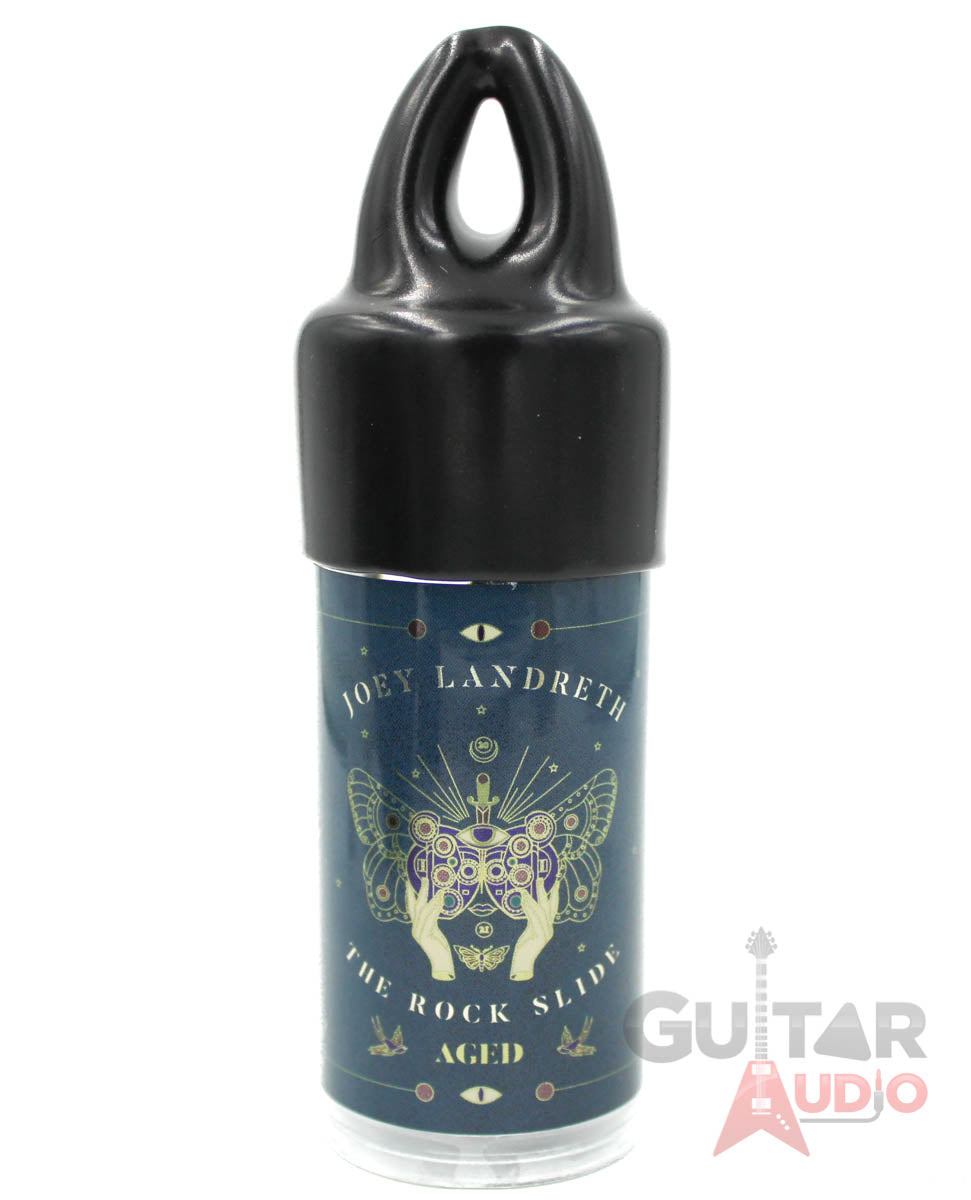 The Rock Slide, Joey Landreth Guitar Slide, Aged Brass