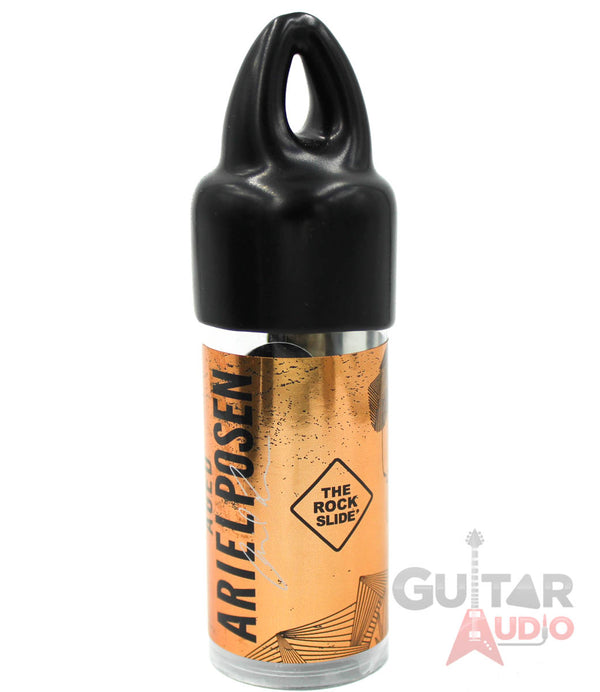 The Rock Slide, Ariel Posen Guitar Slide, Aged Brass
