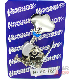 Hipshot HE6C-1/2 Clover Key Ultralite Bass Extender D-Tuner Tuning Key - CHROME