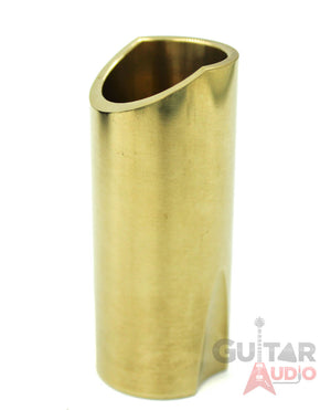 The Rock Slide, Polished Brass Guitar Slide, Large