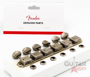 Genuine Fender ROAD WORN Relic Aged Vintage Strat/Tele Machine Head Tuners