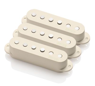 EMG SV SSS Pickup Set for Fender Strat/Stratocaster Guitar, Ivory