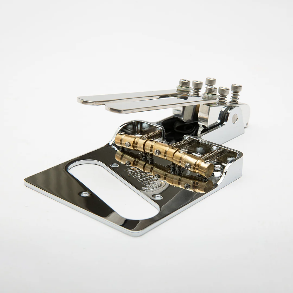 AllParts Certano T-Bender B&G Bender Bridge for Tele/Telecaster, CHROME