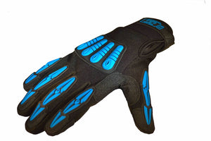 Gig Gear Thermo Gloves, Blue, Touchscreen Work/Stage Gloves, S