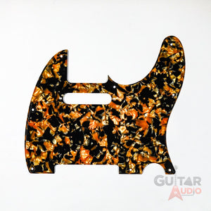 D'Andrea Pro Telecaster/Tele 8-Hole Guitar Pickguard - Tiger Eye