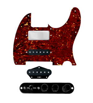 920D Custom Mason Style Loaded Pickguard for Nashville Tele With Tortoise Pickguard and TMAS-B Control Plate