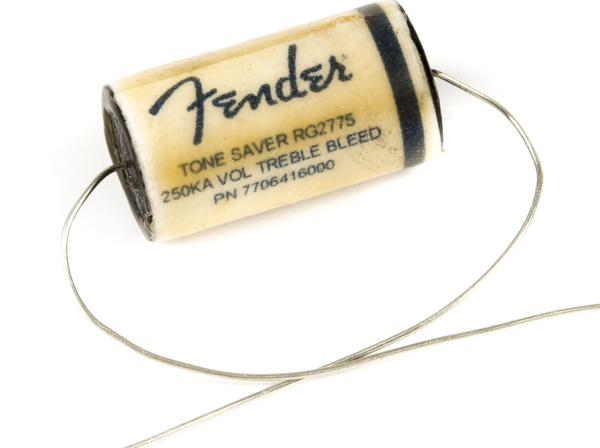 Genuine Fender TONE SAVER Treble Bleed for 250k Guitar Pots/Potentiometers