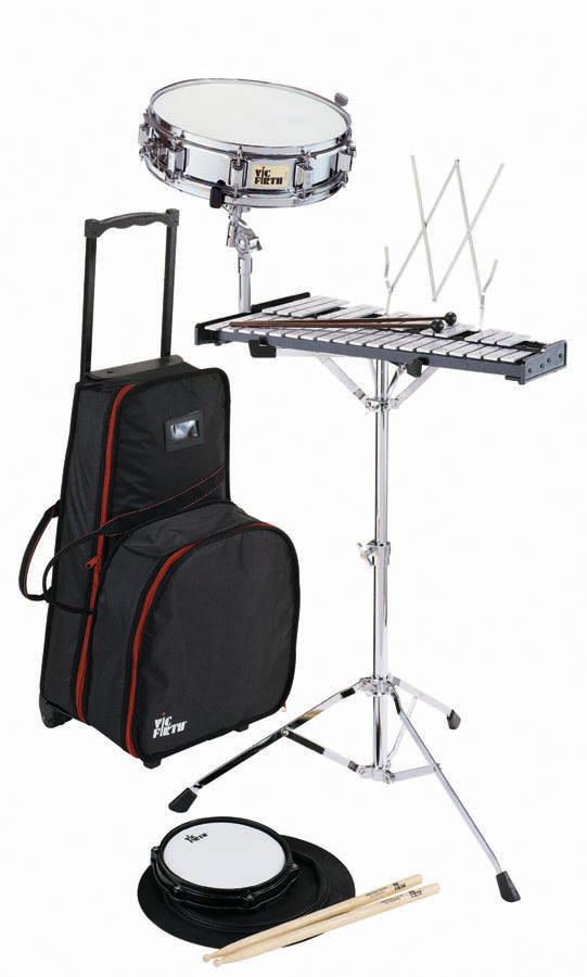 Vic Firth V7806 Traveling Premium Snare Drum and Percussion Bell Kit/Set