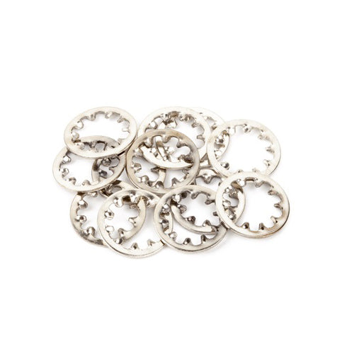 (Pack of 12) Genuine Fender Nickel Guitar/Bass Pot/Potentiometer Locking Washers