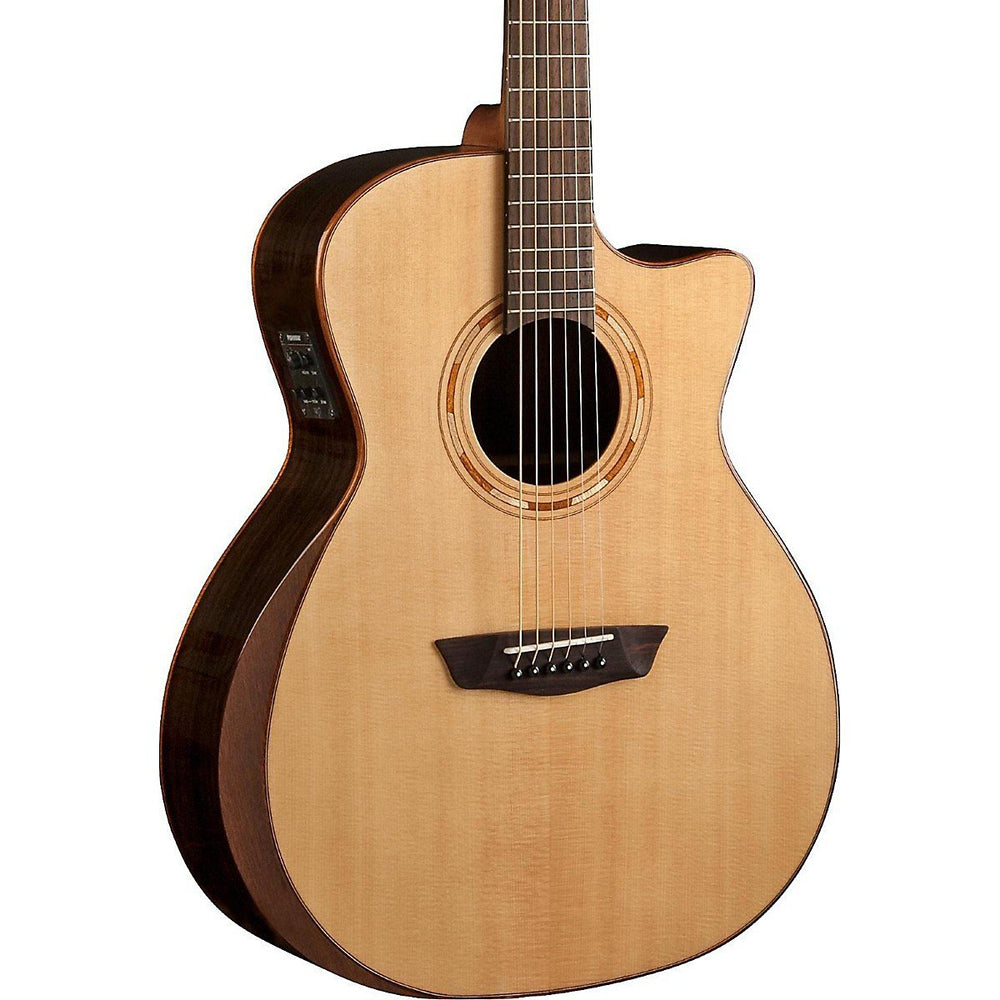 Washburn WCG20SCE Comfort Series Grand Auditorium Acoustic-Electric Guitar