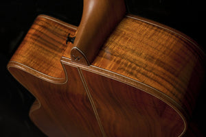 Washburn WCG55CE Comfort Series Grand Auditorium Koa Acoustic-Electric Guitar