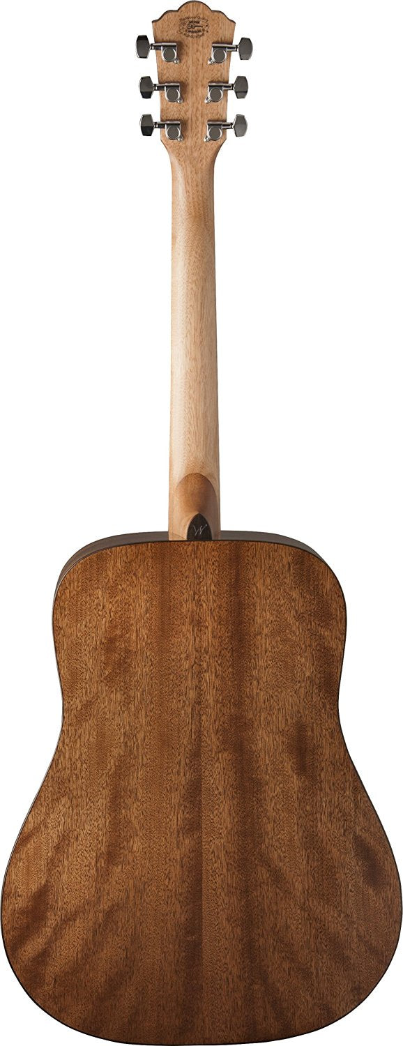 Washburn WLD10S Woodline Dreadnought 6-String Acoustic Guitar - Natural