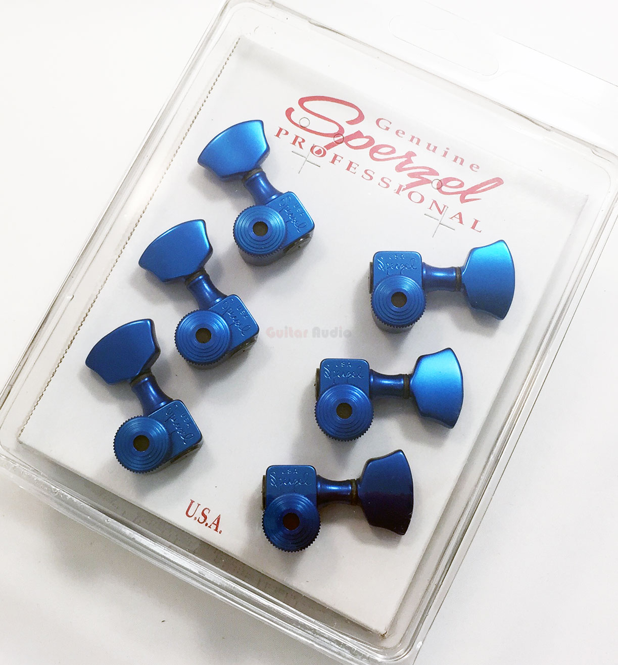 Sperzel 3x3 Trimlok 3 Per Side Locking Guitar Tuners 33 Tuning Pegs Blue 608938452511 Ebay 2862