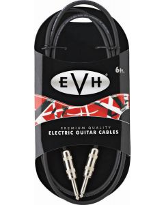 EVH Eddie Van Halen Series Premium Electric Guitar Cable, Straight Ends, 6' ft.