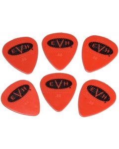 EVH Signature Series Guitar Picks (6 Pack) 0.88 mm Red/Black