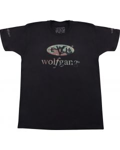 EVH Eddie Van Halen Wolfgang Camo T-Shirt, Black, S (SMALL) 022-2667-406