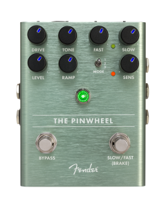 Genuine Fender "The Pinwheel" Rotary Speaker Emulator Effect Stomp Box Pedal