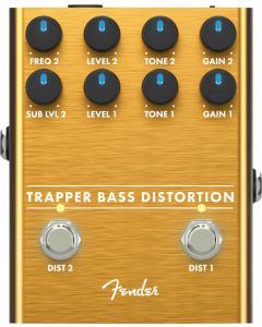 Fender Trapper Bass Distortion Effect Pedal - 023-4564-000