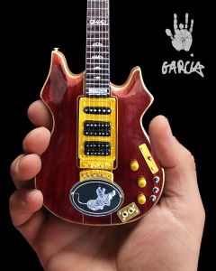 AXE HEAVEN Official Jerry Garcia Tiger Tribute MINIATURE Guitar Display Gift
