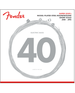 Fender 5250XL NPS Roundwound Electric Bass Strings Short-Scale EXTRA LIGHT 40-95