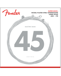 Fender 8250M NPS Taperwound Electric Bass Strings, Long Scale MEDIUM 45-110