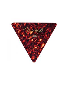 Fender 355 Triangle Shape Guitar Picks - SHELL, THIN - 12-Pack (1 Dozen)