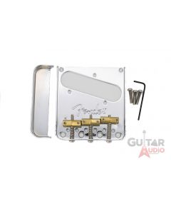 Genuine Fender Bridge Assembly Set for AMERICAN PRO Telecaster / Tele - Chrome 