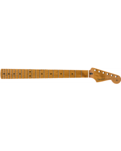 Genuine Fender ROASTED MAPLE Strat Neck, 21 Narrow Tall Frets, 9.5" C-Shape