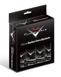 Genuine Fender Custom Shop 4-Step Deluxe Guitar Cleaning Kit, 099-0539-000