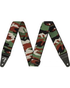 Genuine Fender WeighLess 2" Wide Camo Series Guitar Strap 099-0685-100