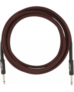 Genuine Fender Professional Series Guitar/Instrument Cable - RED TWEED - 10' ft