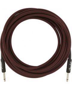 Genuine Fender Professional Series Guitar/Instrument Cable - RED TWEED - 18.6'ft