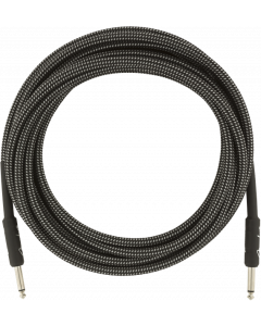 Genuine Fender Professional Series Guitar/Instrument Cable, GRAY TWEED - 18.6'ft