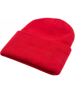 Genuine Charvel Guitars Logo Beanie Hat, Red, One Size fits Most