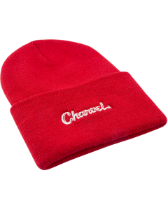Genuine Charvel Guitars Logo Beanie Hat, Red, One Size fits Most