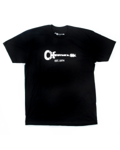 Charvel Guitar Logo Men's T-Shirt Gift, Black, L (LARGE)