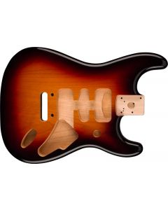 Genuine Fender Deluxe Series Stratocaster HSH Body Modern Bridge 3-TONE SUNBURST