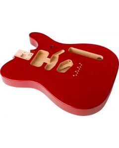 Genuine Fender Deluxe Series Telecaster SSH Body Modern Bridge, CANDY APPLE RED