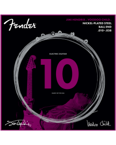 Fender Jimi Hendrix Voodoo Child BALL-END NPS Electric Guitar Strings, 10-38
