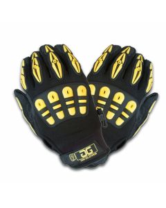 Gig Gear Original Gig Gloves, Yellow, Touchscreen Work/Stage Gloves, XXL