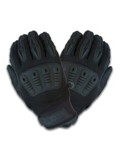 Gig Gear ONYX Gig Gloves, All Black, Touchscreen Work/Stage Gloves, XS