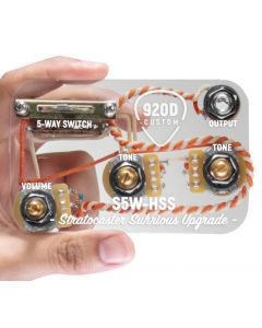 920D Custom S5W-HSS 5-Way Super Switch Wiring Harness for H/S/S S-Style Guitars
