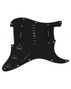 SEYMOUR DUNCAN Dave Murray Signature Prewired/Loaded BLACK Pickguard for Strat