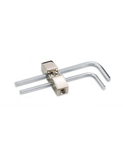 Schaller Germany Guitar Allen/Hex Key Wrench Holder with Wrenches, NICKEL