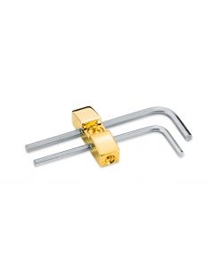 Schaller Germany Guitar Allen/Hex Key Wrench Holder with Wrenches, GOLD