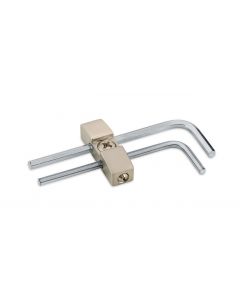 Schaller Germany Guitar Allen/Hex Key Wrench Holder with Wrenches, SATIN PEARL